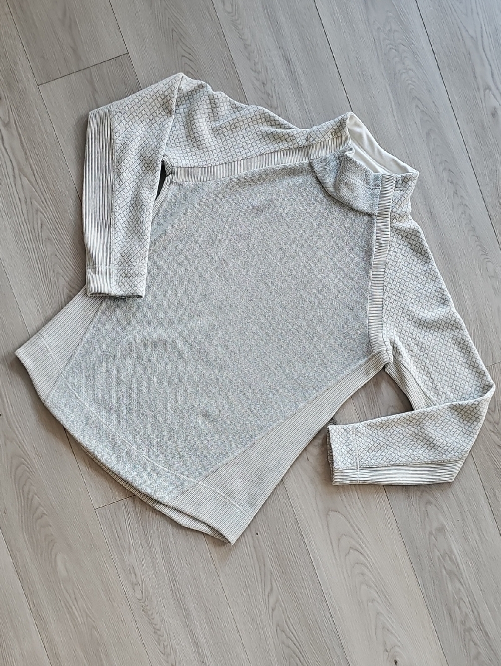 prAna Brandie Wool Blend Mockneck Pullover Sweater